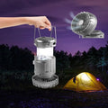 Solar Charging Light With Fan